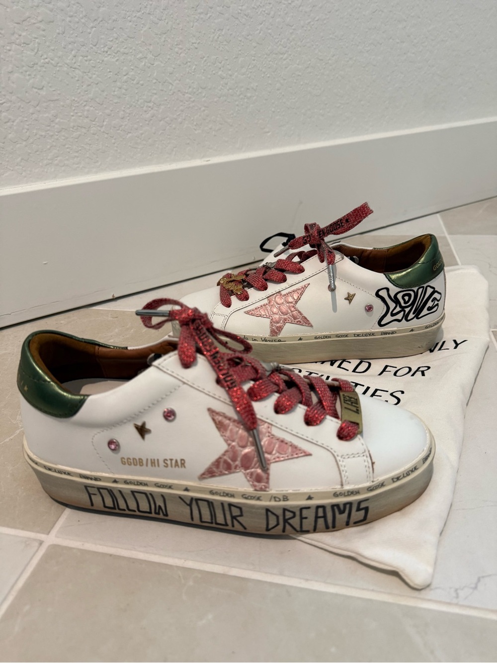 Golden Goose Custom Hi Star 37
